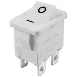 Switch 1P1T AC blanco...