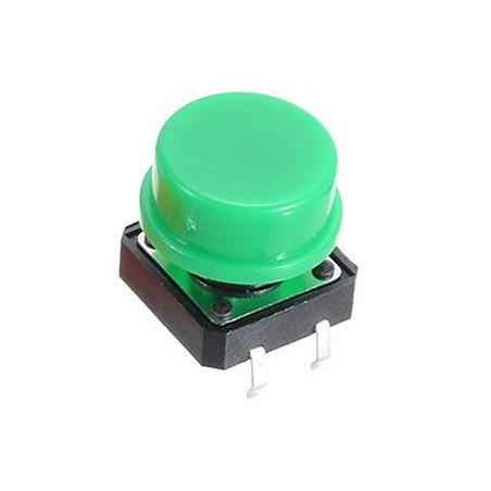Pushbutton verde mediano PB-061GR