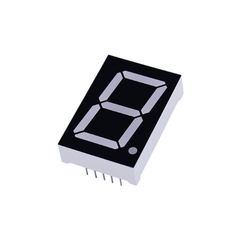 Display 7 segmentos catodo rojo