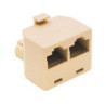 Divisor de señal RJ45 2 salidas 1M A 2H CR-034