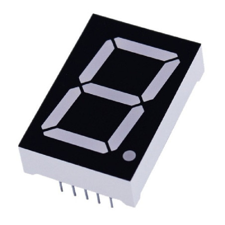 Display 7 segmentos anodo rojo