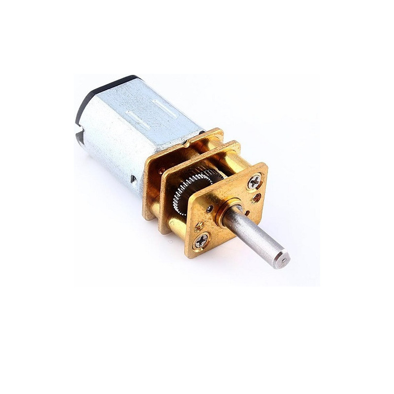 Micro motorreductor metalico 6V 100 RPM