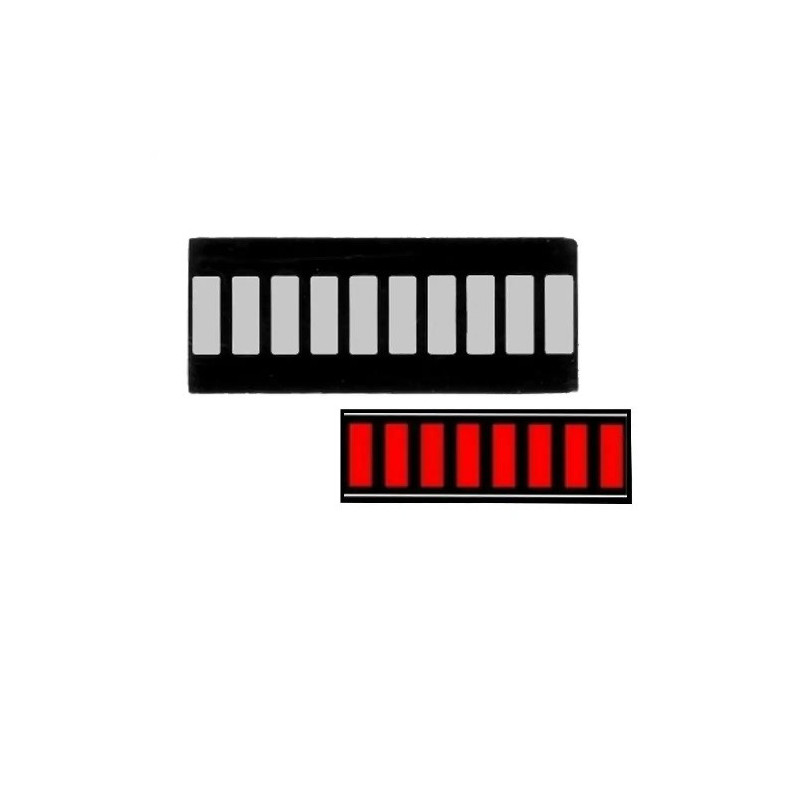 Barra de leds 10 bits 102510-BSR