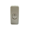 Interruptor de paso color blanco 6A 250V 10A 125V