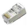 RJ45 macho Cat6 blindado CR-018