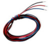 Alambre AWG 22 rojo, negro y azul