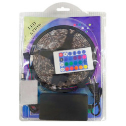Kit tira led RGB 5050 de 5m...