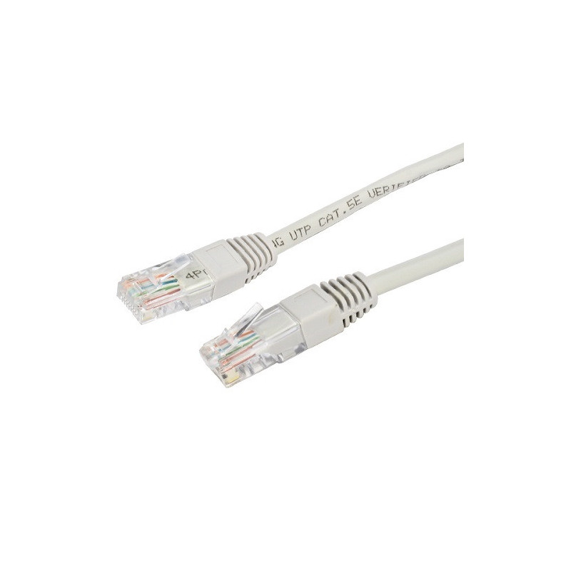 Cable ponchado UTP Cat5E 1m