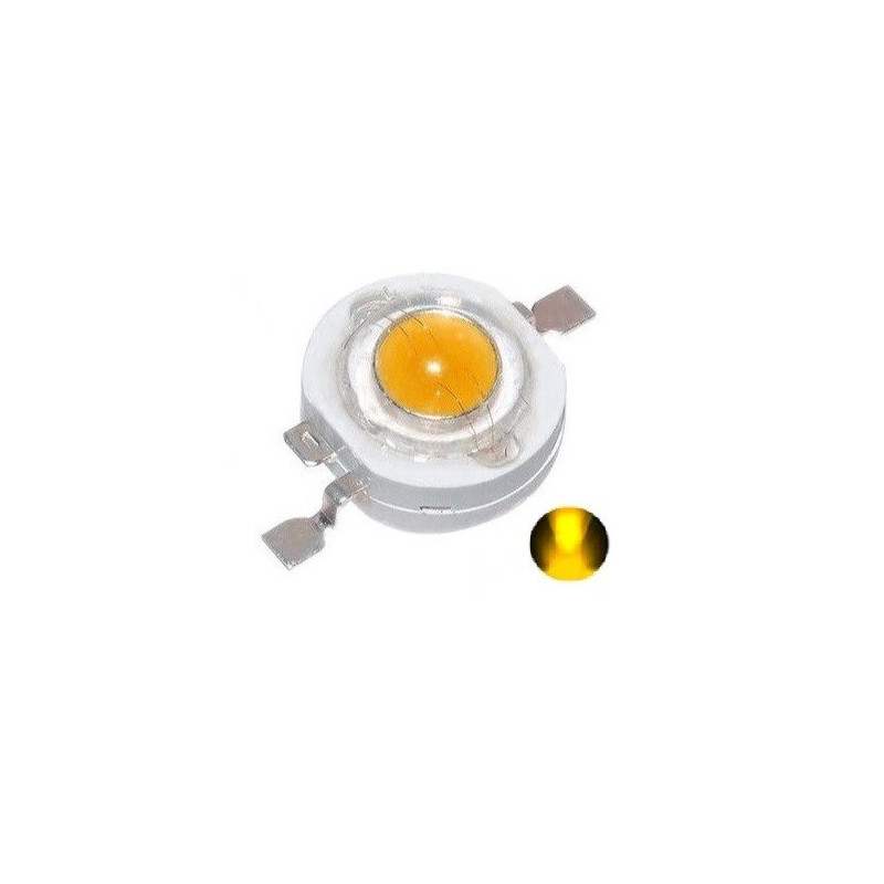 LED potencia 1W Amarillo