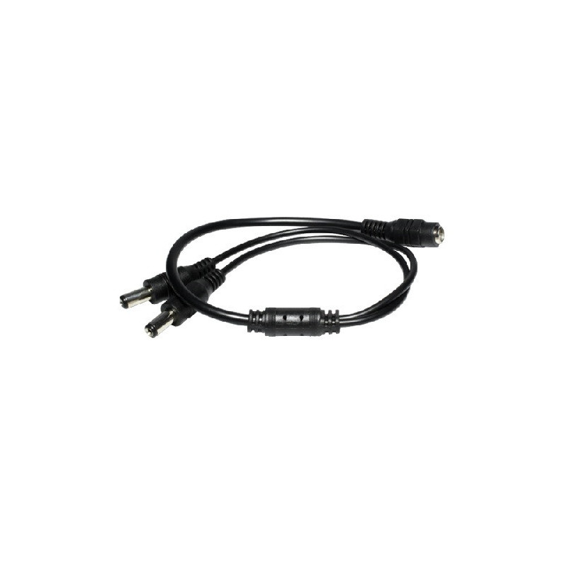 Cable de corriente directa divisor 1 a 2