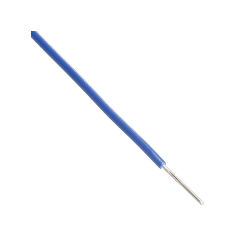 Alambre Calibre22 1m azul