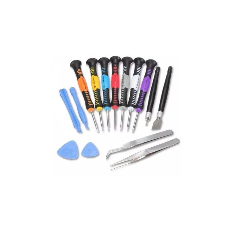 Juego con 19 herramientas paratelefonos moviles 310-507