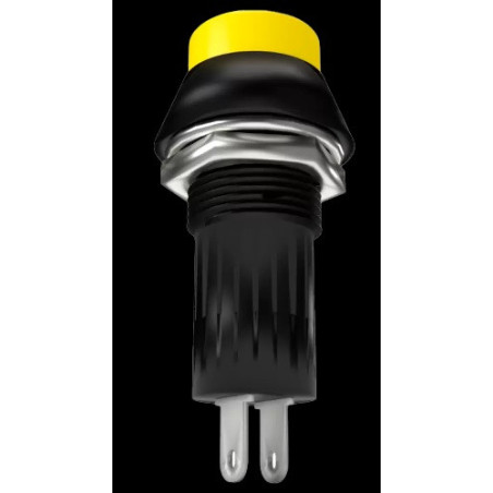 Pushbutton pulsador amarillo PB-091YL