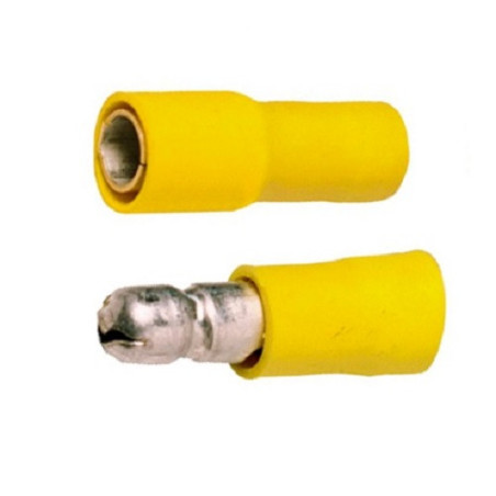 Zapata redonda amarrilla cal. 10 y 12