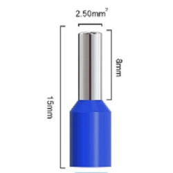 Terminal ferrul 2.5mm diámetro