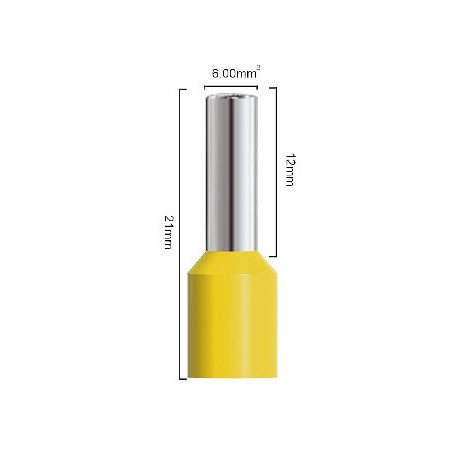 Terminal ferrul 6mm diámetro