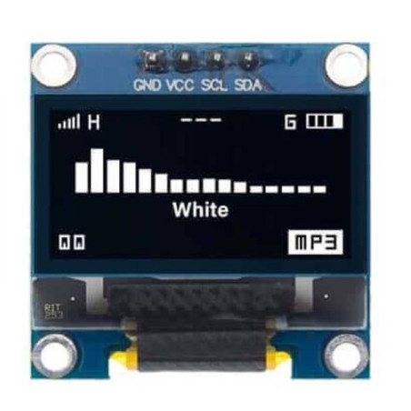 Display LCD OLED Grafico Blanco I2C 128x64 SSD1306