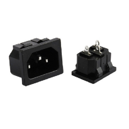 Toma corriente conector macho interlock