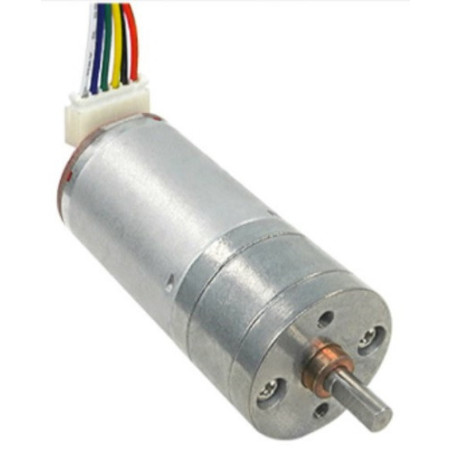 Motorreductor con encoder 12V 60mA 280 RPM