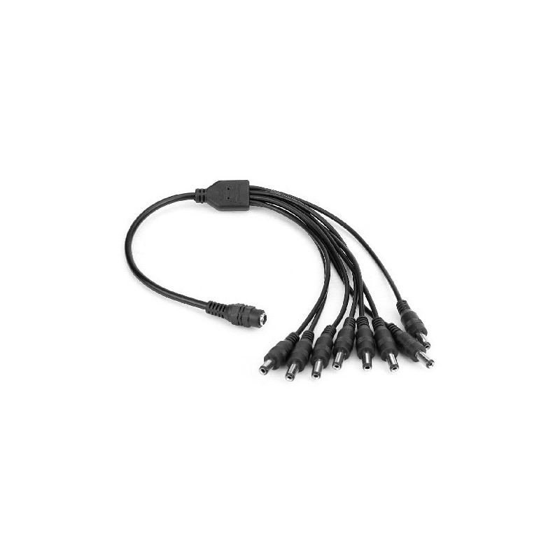 Cable de corriente directa divisor pulpo 1 a 8