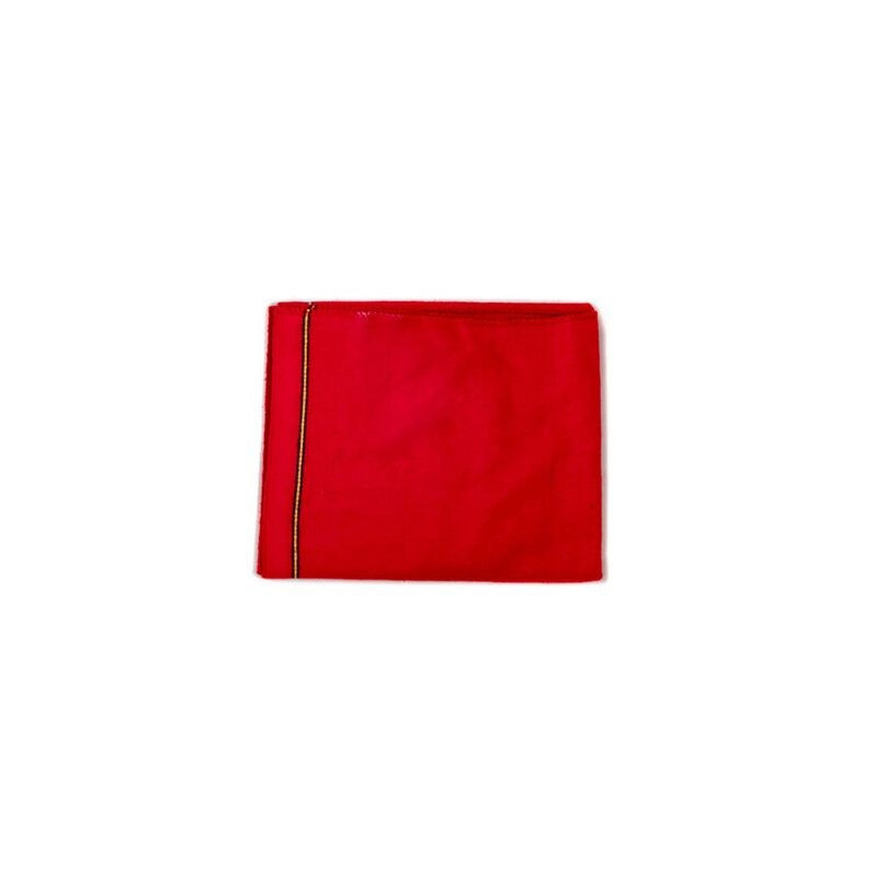Franela rojo 95x47cm