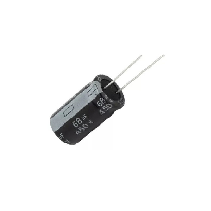 Capacitor electrolítico 68uF 450V