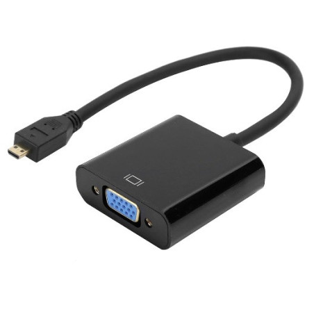 Adaptador cable Micro HDMI a VGA