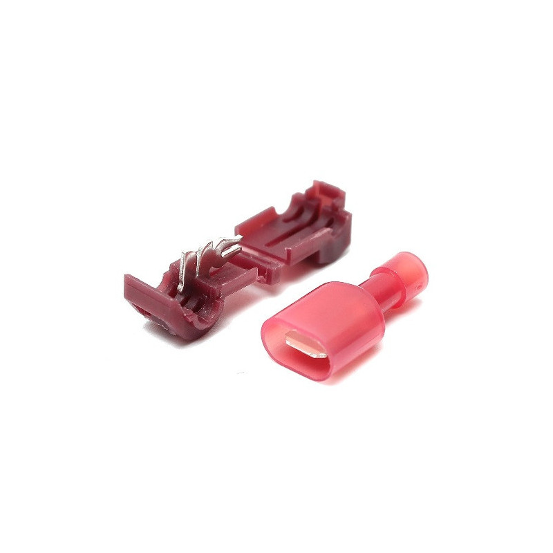 Empalme rápido tipo grapa cal. 18 - 22 CE-049RD