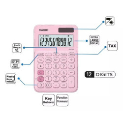 Calculadora de escritorio MS-20UC-PK CASIO