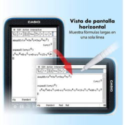 Calculadora gráfica táctil FX-CP400 CASIO