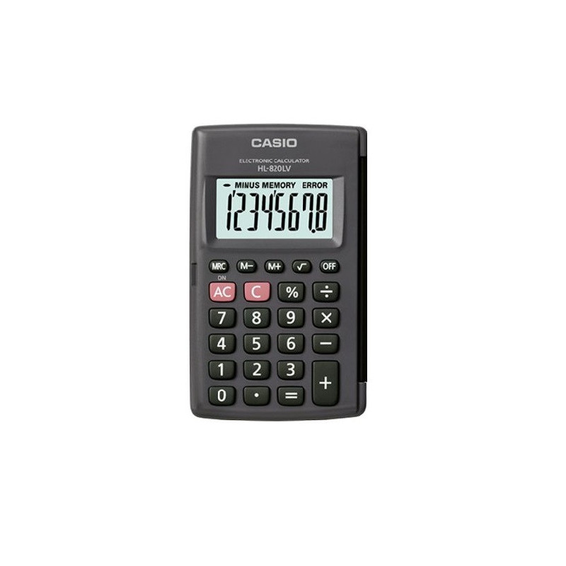 Calculadora portatil HL-820LV-BK CASIO