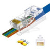 Conector de paso RJ45 Cat6 CR-019