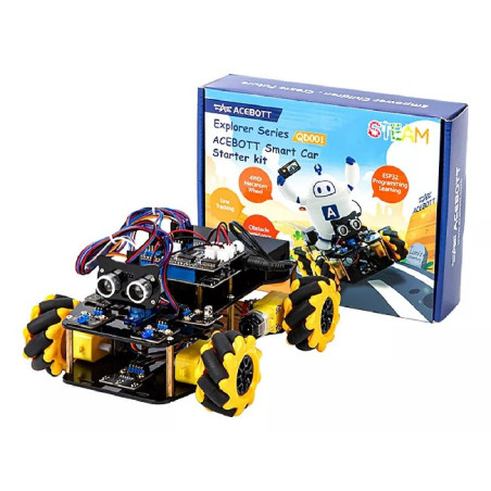 Kit carro inteligente programable ESP32 ACEBOTT QD001