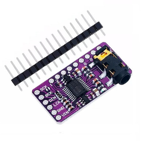 Módulo PCM5102A DAC con I2S para reproductor PHAT
