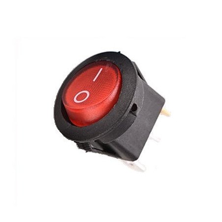 Switch 1P1T AC rojo SW-040ACRD