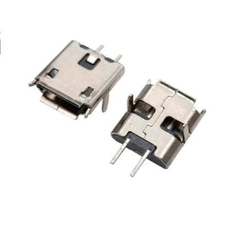 Micro USB Hembra placa 2 pines CU-007