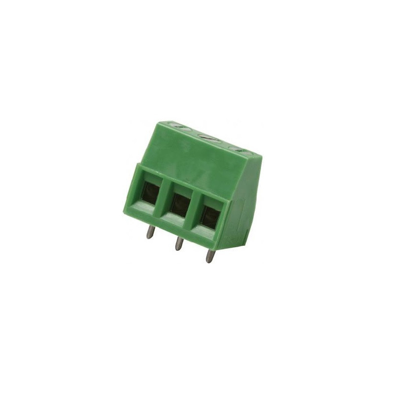 Borne 3 vias verde CB-015