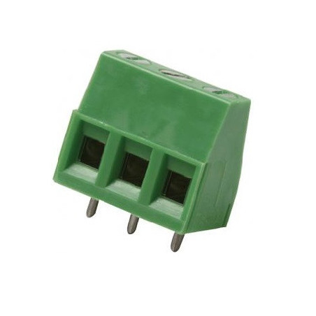 Borne 3 vias verde CB-015