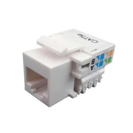 RJ45 H Jack keystone UTP Cat5E ACCREDKE01 XCase