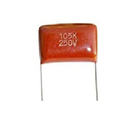 Capacitor poliéster 1uF...