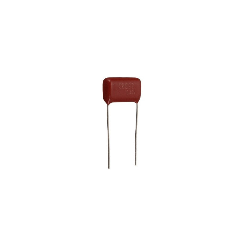 Capacitor poliéster 100nF 630V 104 0.1uF