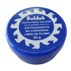 Pasta para soldar azul