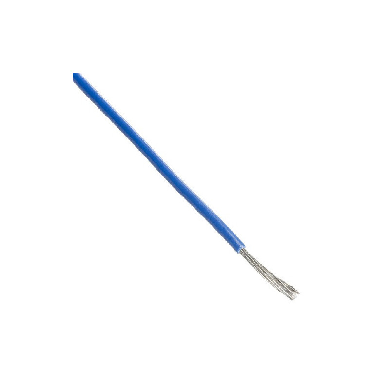Cable cal. 22 azul