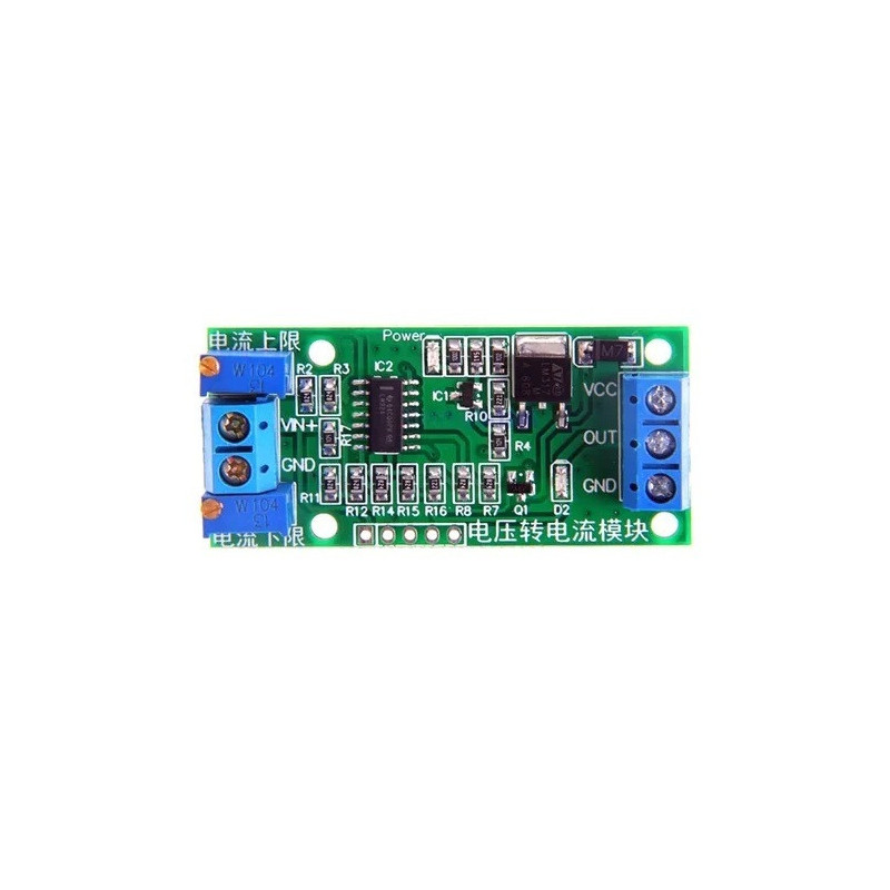 Modulo convertidor corriente a voltaje 4-20mA a 0-3.3V