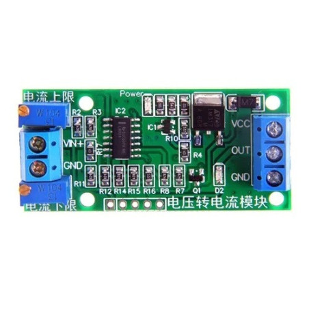 Modulo convertidor corriente a voltaje 4-20mA a 0-3.3V