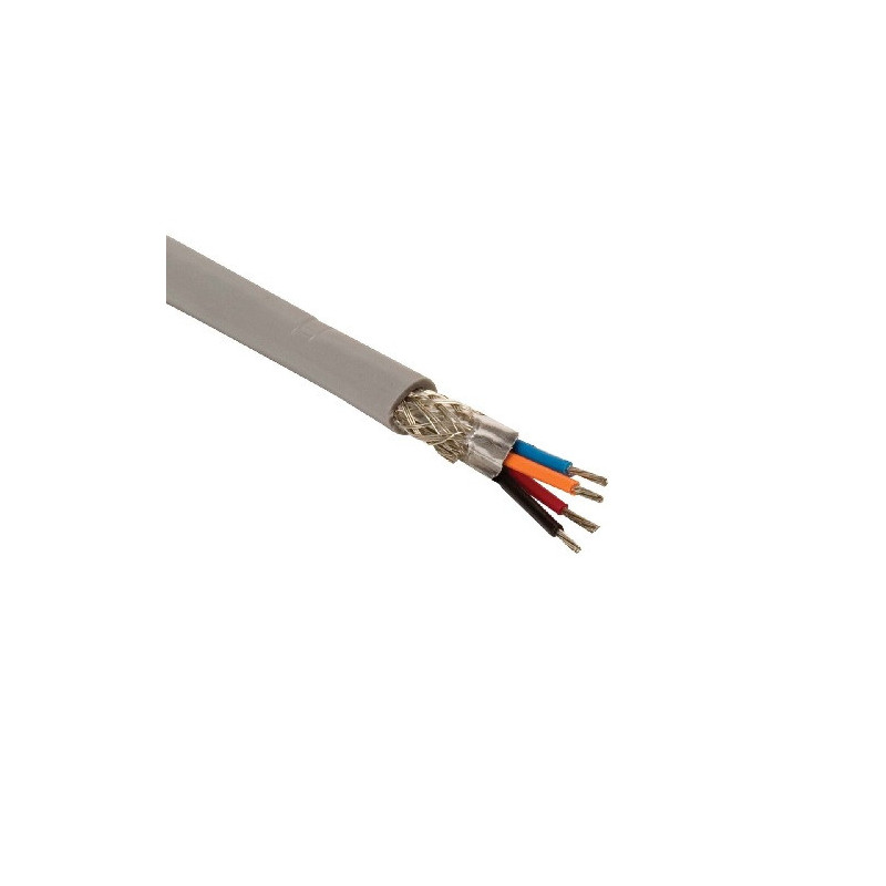 Cable multiconductor de 4 vías, 22AWG