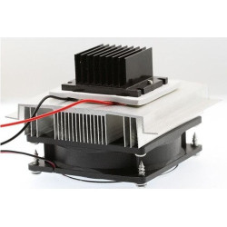 Kit celda peltier TEC1-12706 ventilador disipador refrigeracion 12V 60W